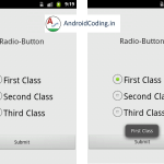 Android Tutorial on Radio-Button