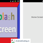 Android Tutorial on SplashScreen