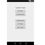 Android Tutorial On Custom Toast, Dynamic Toast