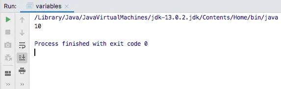 Java Variables