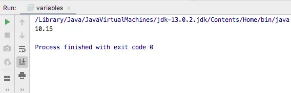 Java Variables