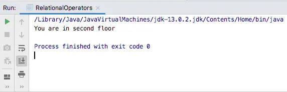 Java Conditional Statements 