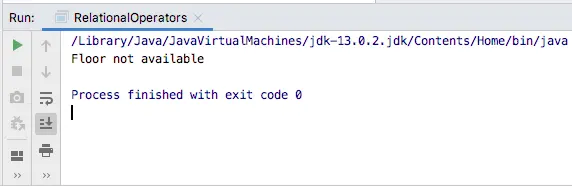 Java Conditional Statements 