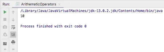 Java Arithmetic Operators