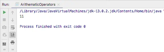Java Arithmetic Operators