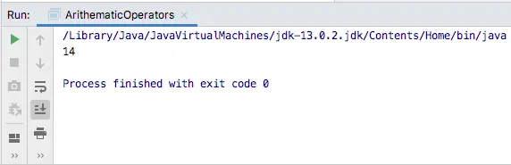 Java Arithmetic Operators