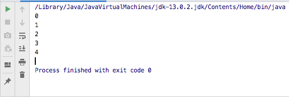java for loop