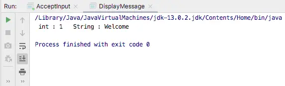 Java Print Condition