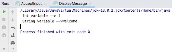 Java Print Condition