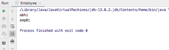 java constructor