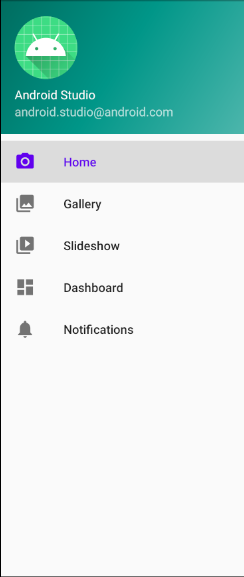 android navigation drawer