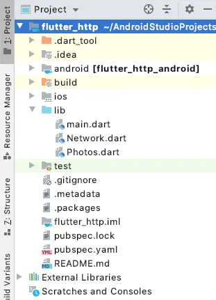 Flutter HTTP