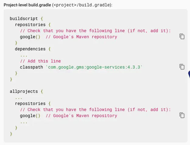 Flutter firebase push notification