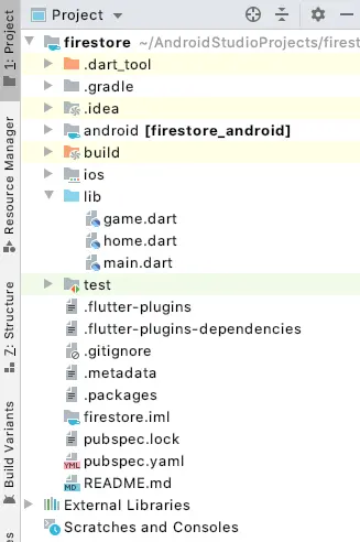 flutter firestore