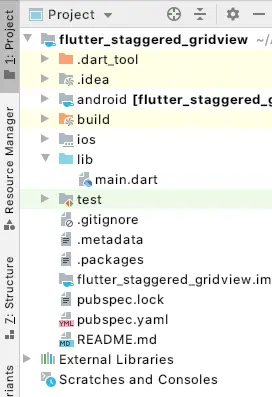 flutter staggered gridview
