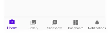 android bottom navigation