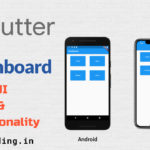 Flutter dashboard UI tutorial for beginners