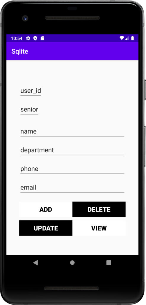 android sqlite database