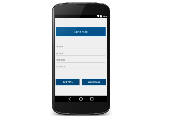 Android Send Email