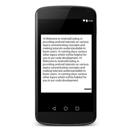 Android Expandable Textview