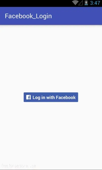 facebook login