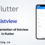 Flutter Listview Tutorial For Beginners