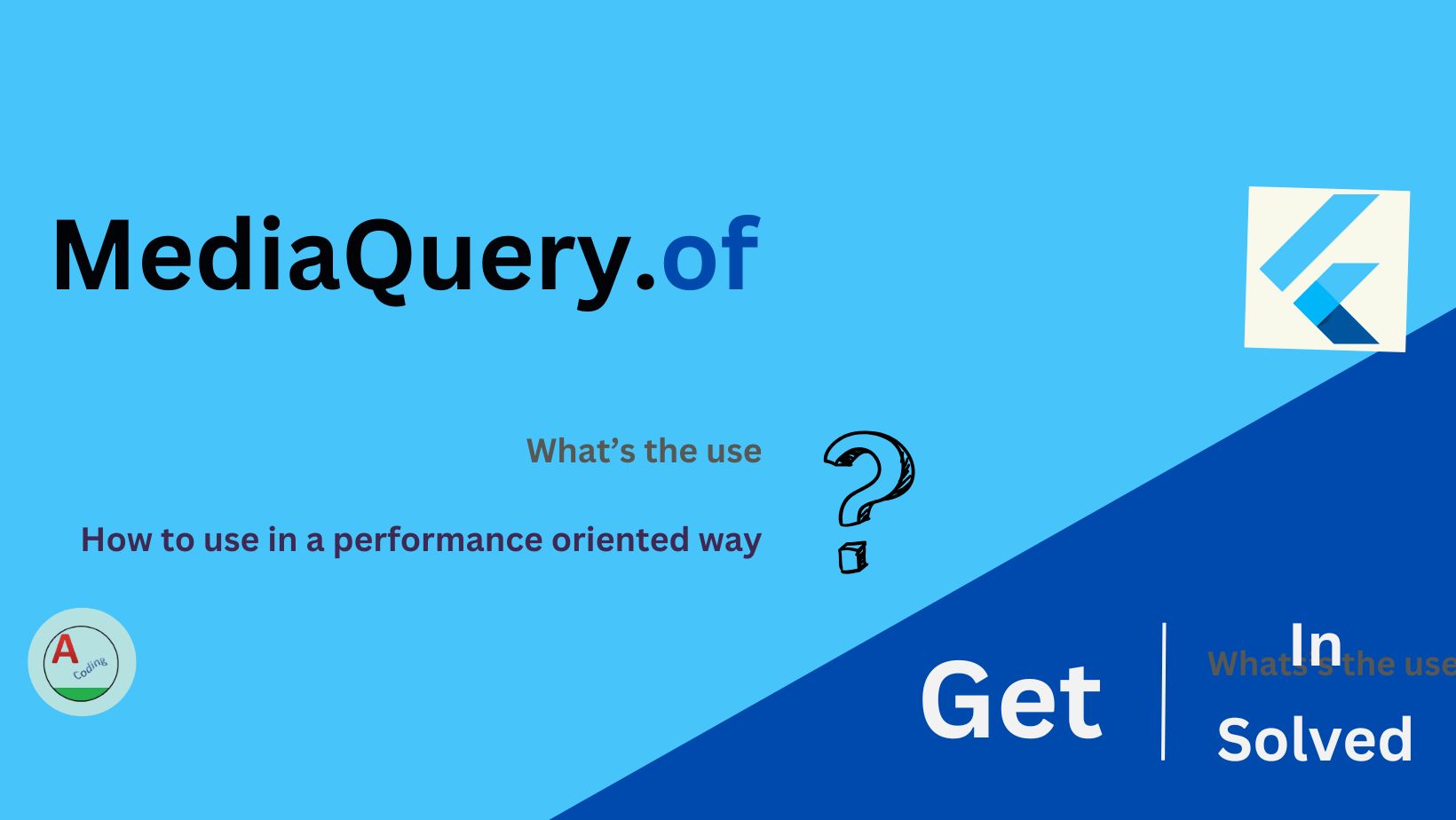 Flutter MediaQuery for Responsive UI