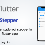 Flutter Stepper Tutorial For Beginners