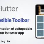 Flutter collapsing toolbar tutorial for beginners