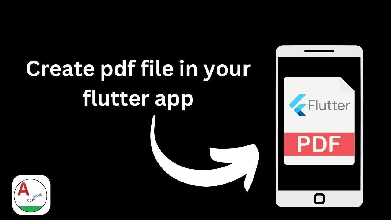 Create pdf file in your app | Flutter