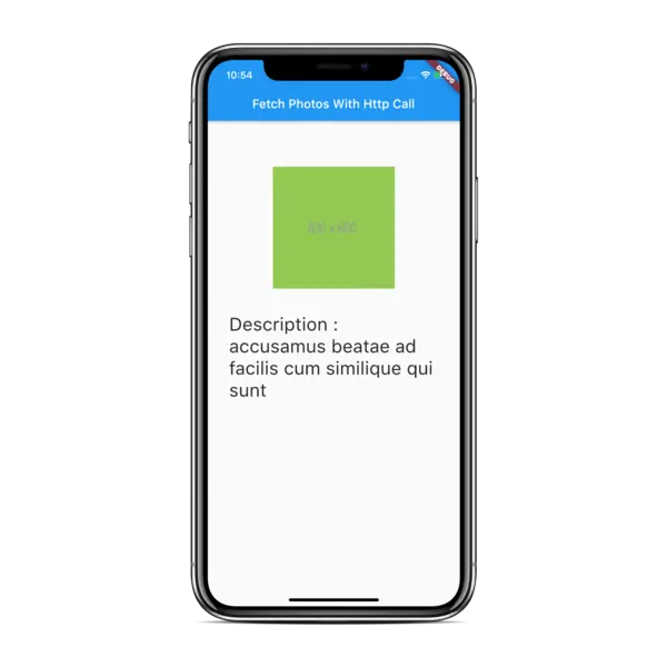 Flutter HTTP