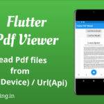 Flutter PDF viewer implementation for beginners