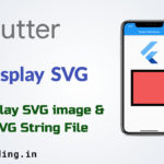 Flutter SVG image tutorial | image, svg