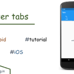 Flutter tutorial on Tabs || android iOS tutorial on tabs