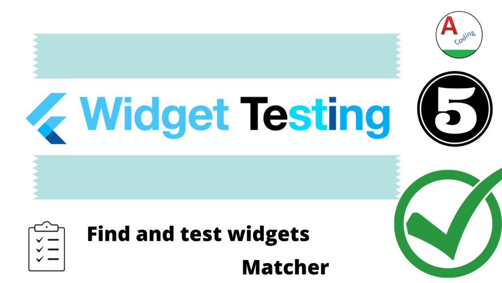 flutter matcher
