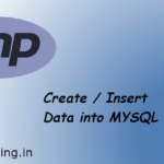 Insert MYSQL || Insert data into MYSQL using PHP