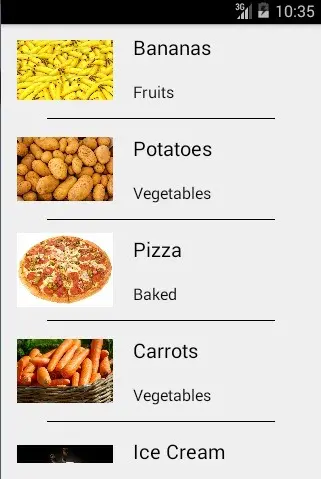 Android Recyclerview