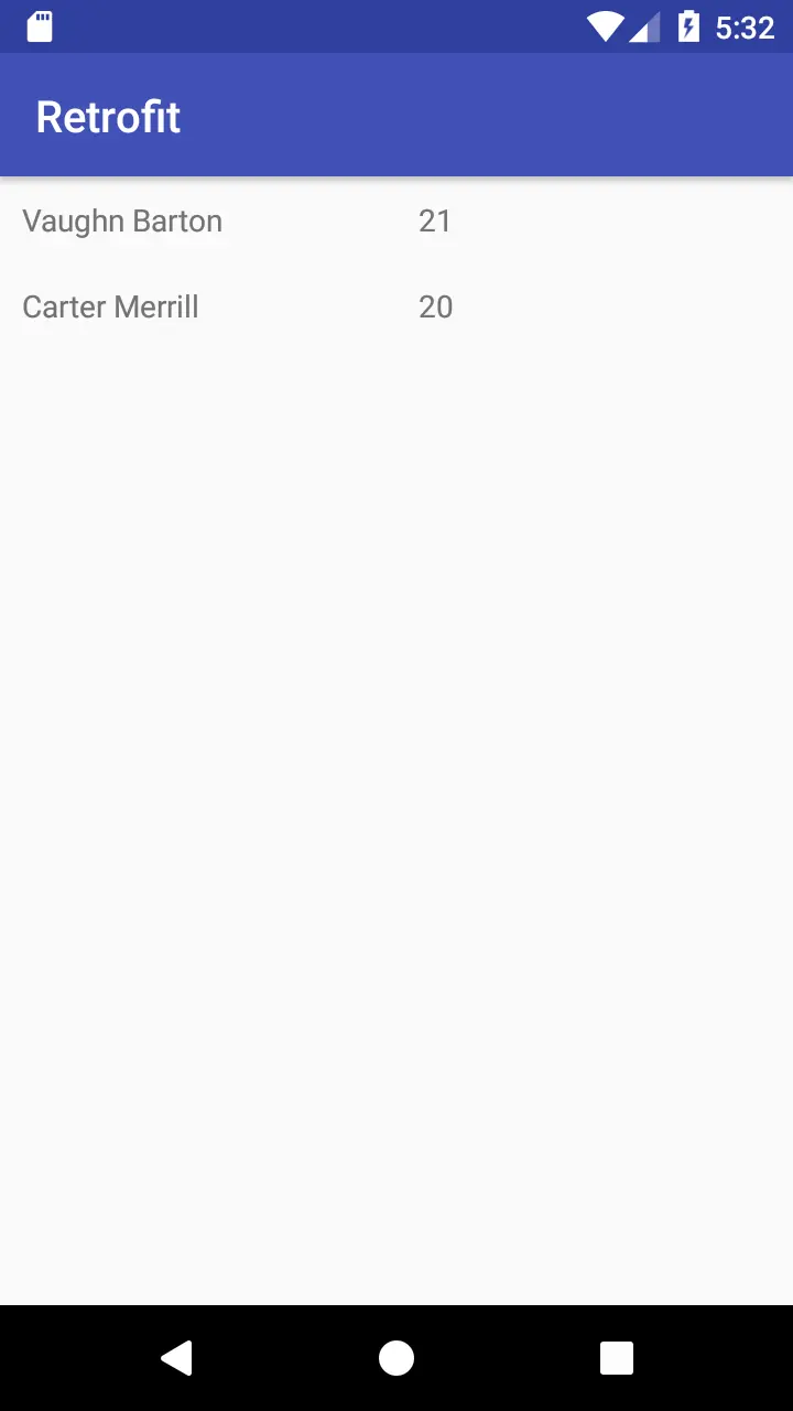 Android Tutorial on Retrofit Library