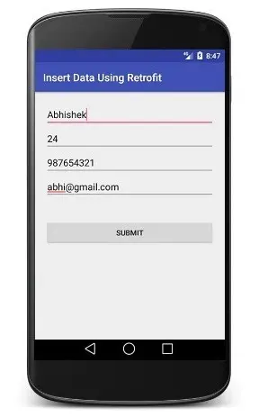 Android Tutorial on Retrofit Library