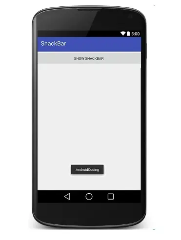 Android Snackbar