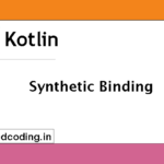 Kotlin Synthetic Binding || A new way to bind UI components